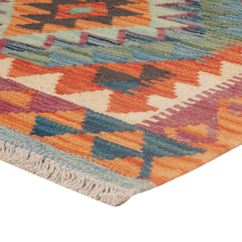 Kelim Rug - Splash - 125 x 81 cm - multicolored