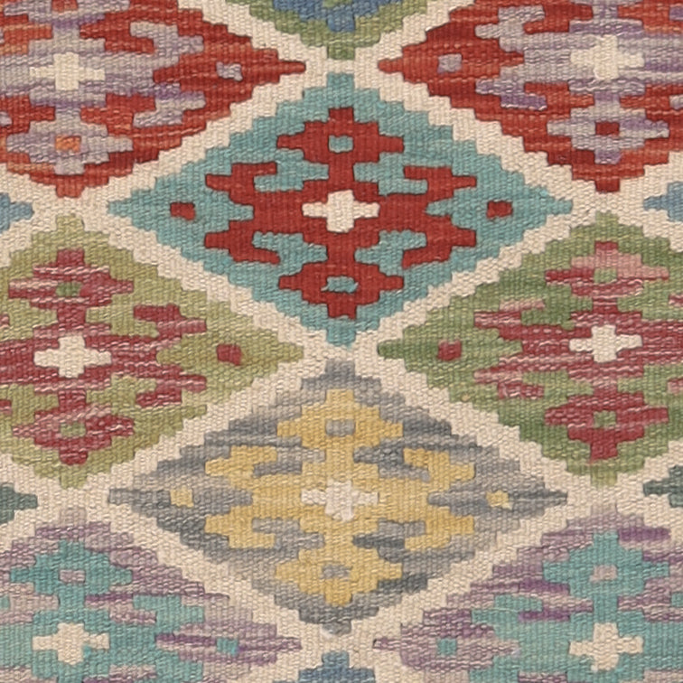 Kelim Rug - Splash - 117 x 73 cm - multicolored