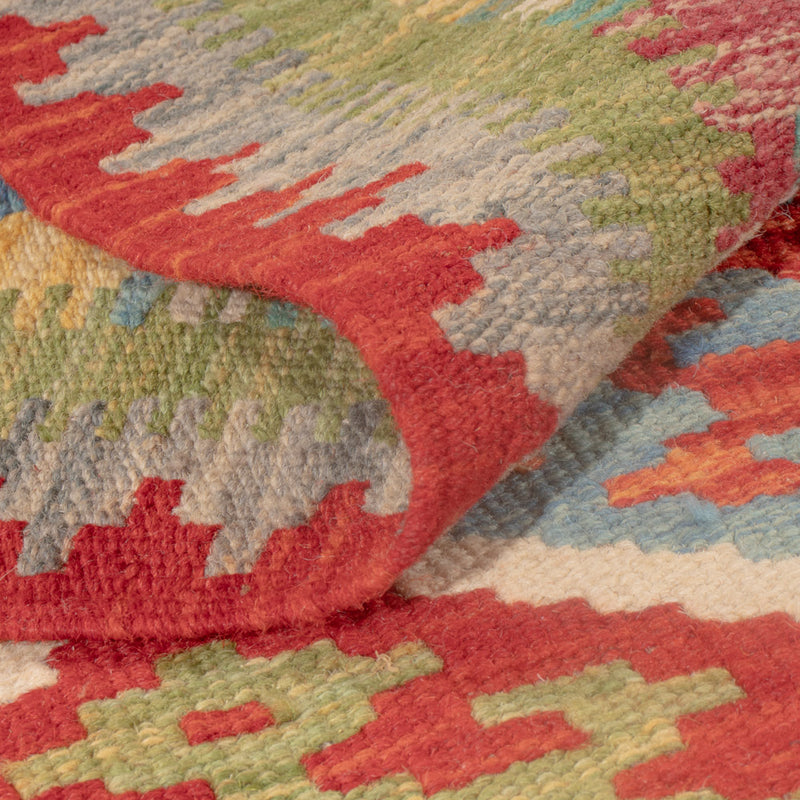 Kelim Rug - Splash - 117 x 73 cm - multicolored