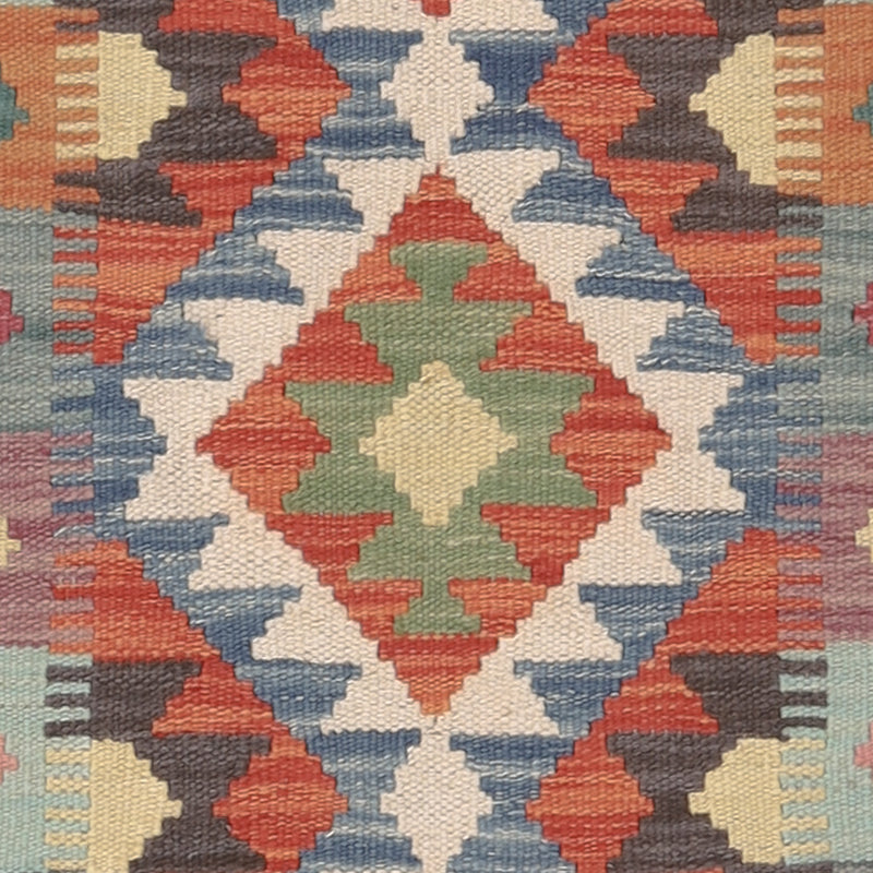 Kelim Rug - Splash - 118 x 82 cm - multicolored