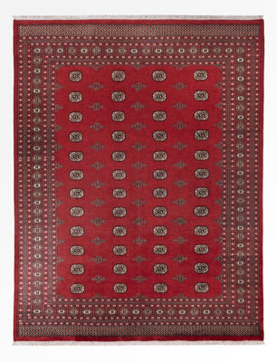 Pakistani Rug - 331 x 251 cm - red