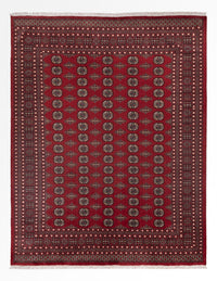 Pakistani Rug - 318 x 248 cm - red
