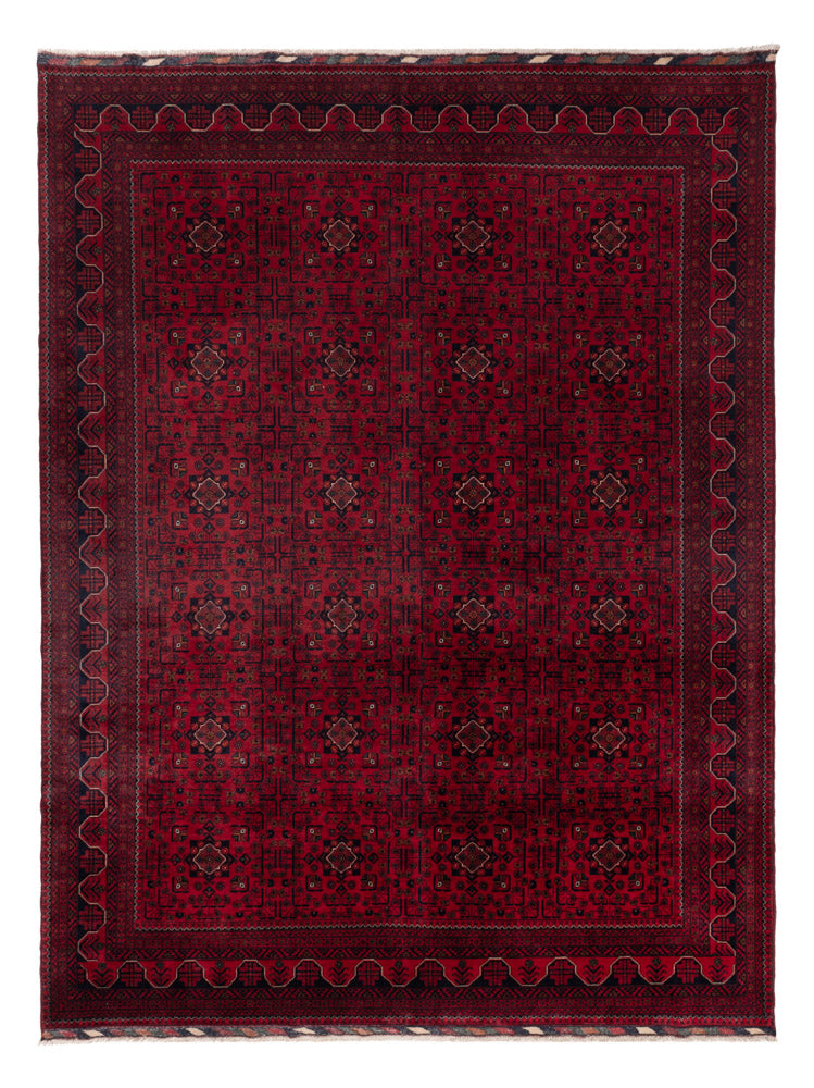 Afghan Rug - Kunduz - Royal - 336 x 251 cm - red