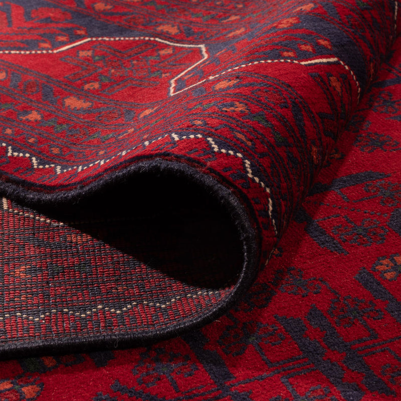 Afghan Rug - Kunduz - Royal - 344 x 247 cm - red