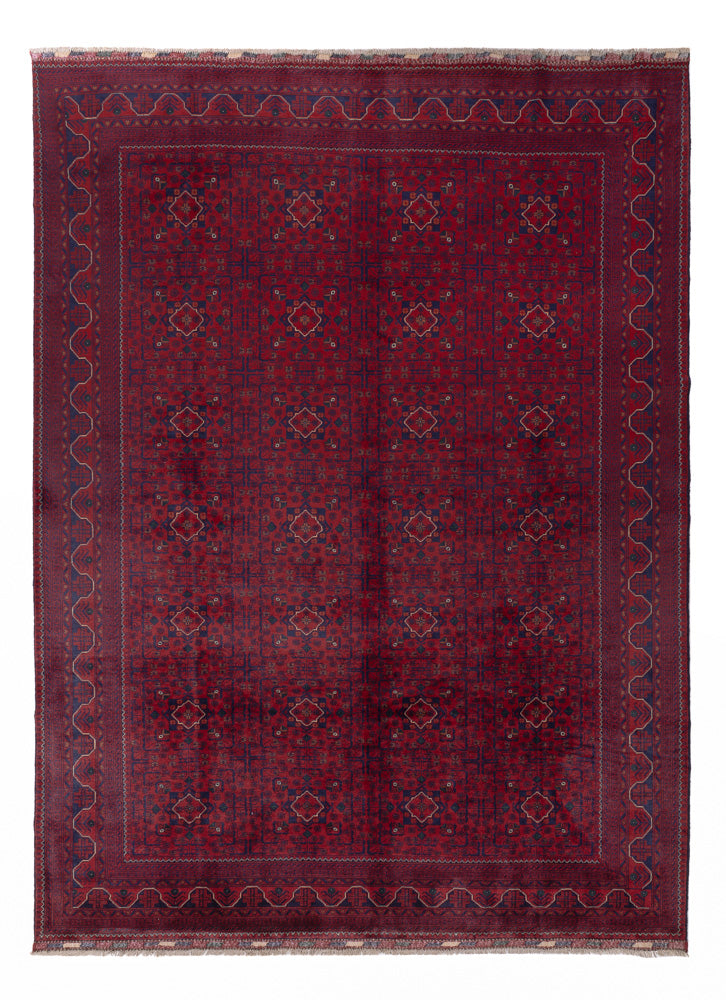 Afghan Rug - Kunduz - Royal - 341 x 250 cm - red