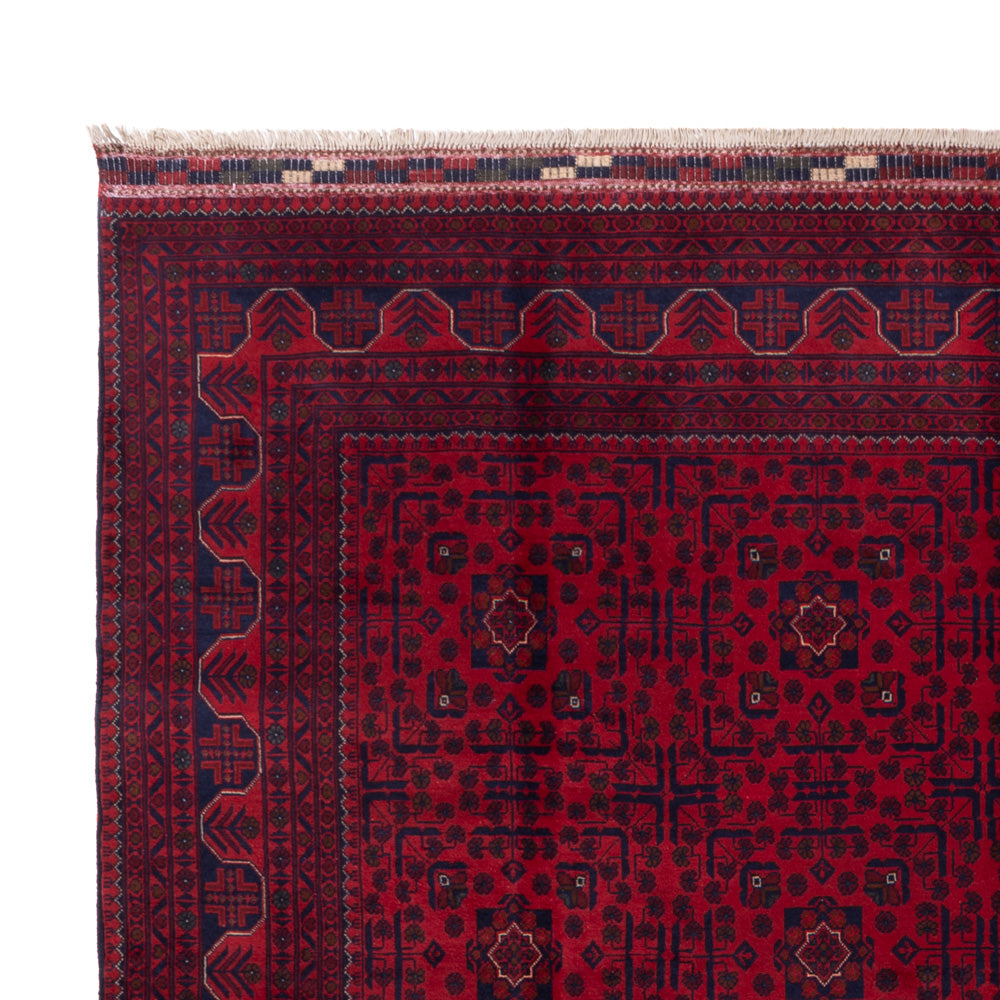 Afghan Rug - Kunduz - Royal - 351 x 246 cm - red