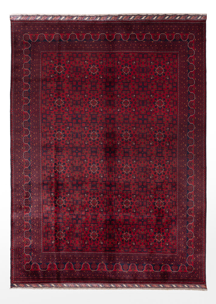 Afghan Rug - Kunduz - Royal - 348 x 250 cm - red