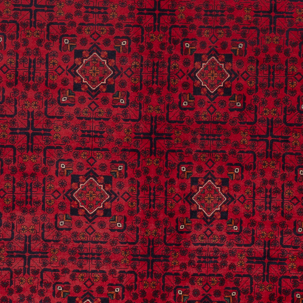 Afghan Rug - Kunduz - Royal - 343 x 247 cm - red