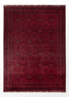 Afghan Rug - Kunduz - Royal - 348 x 251 cm - red