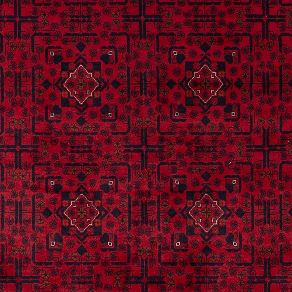 Afghan Rug - Kunduz - Royal - 348 x 251 cm - red