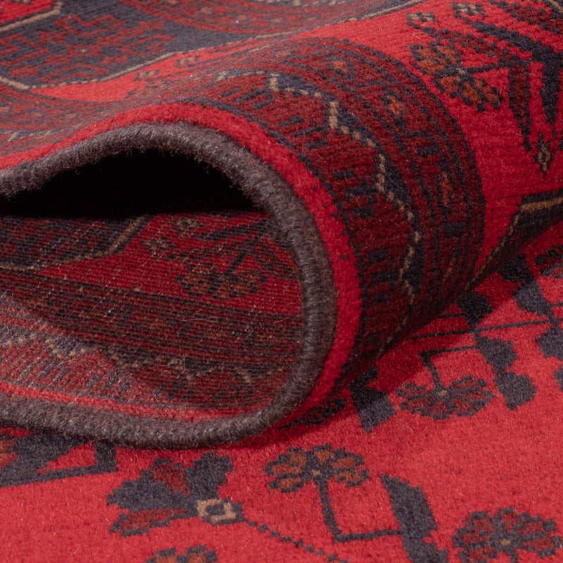 Afghan Rug - Kunduz - 243 x 173 cm - red
