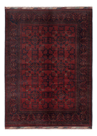 Afghan Rug - Kunduz - 200 x 147 cm - red