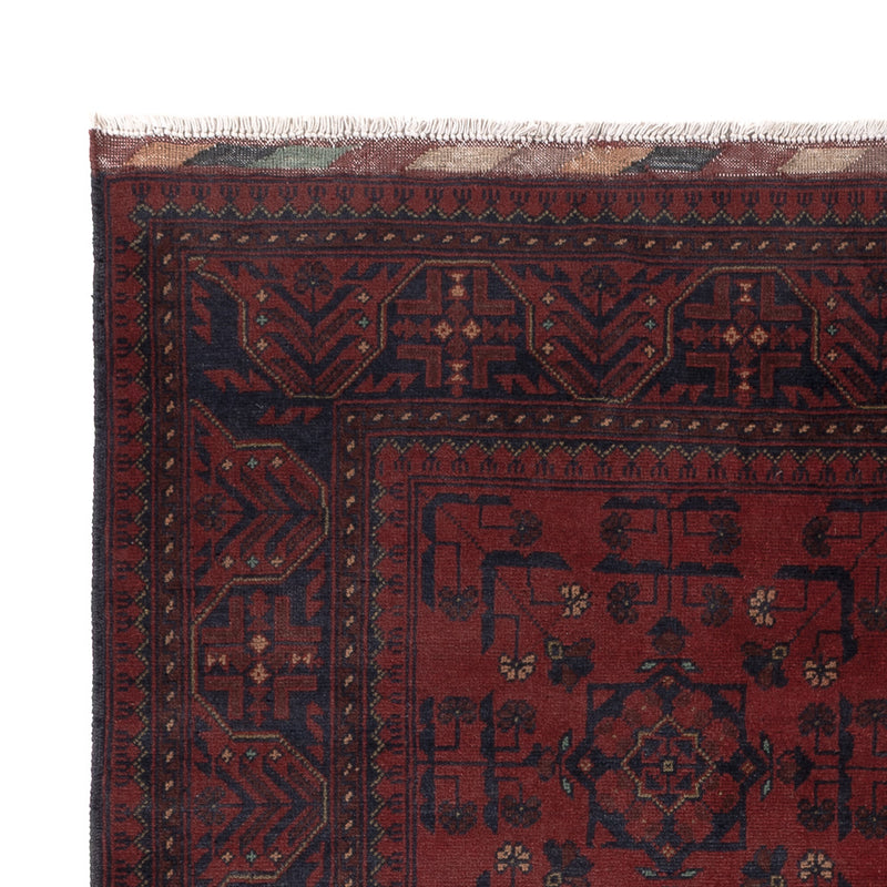Afghan Rug - Kunduz - 200 x 147 cm - red