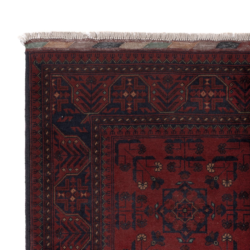 Afghan Rug - Kunduz - 200 x 150 cm - red