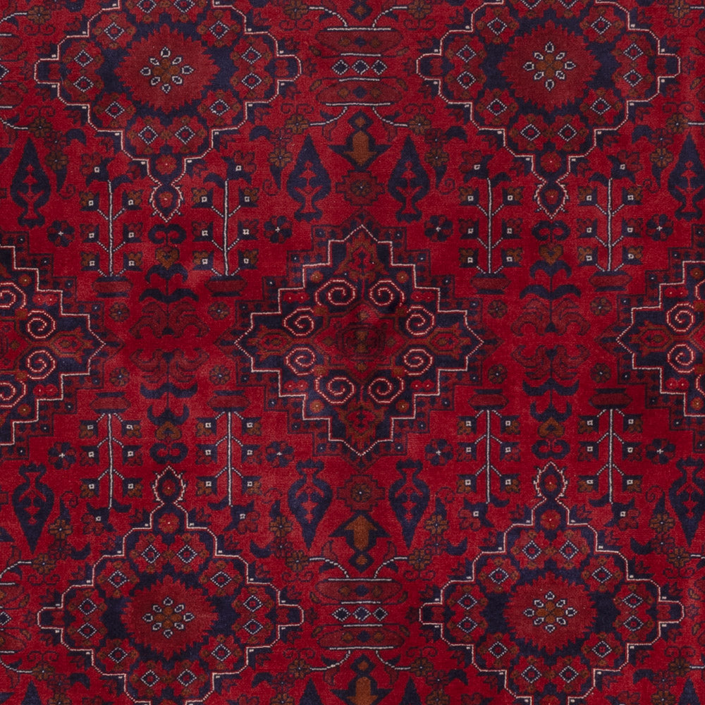 Afghan Rug - Royal - 232 x 167 cm - red