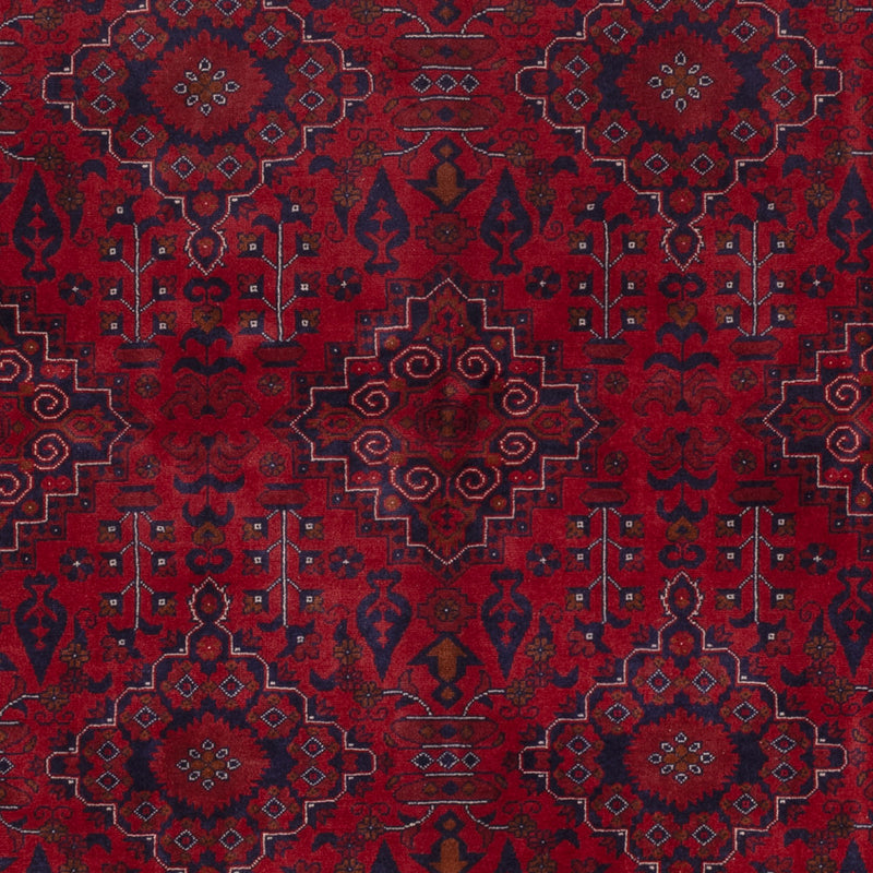 Afghan Rug - Royal - 232 x 167 cm - red