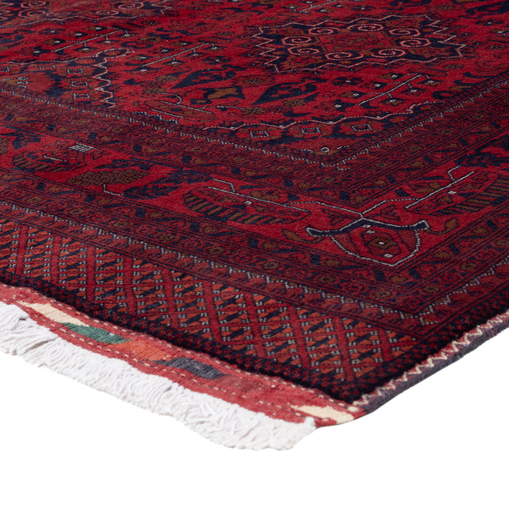 Afghan Rug - Royal - 232 x 167 cm - red