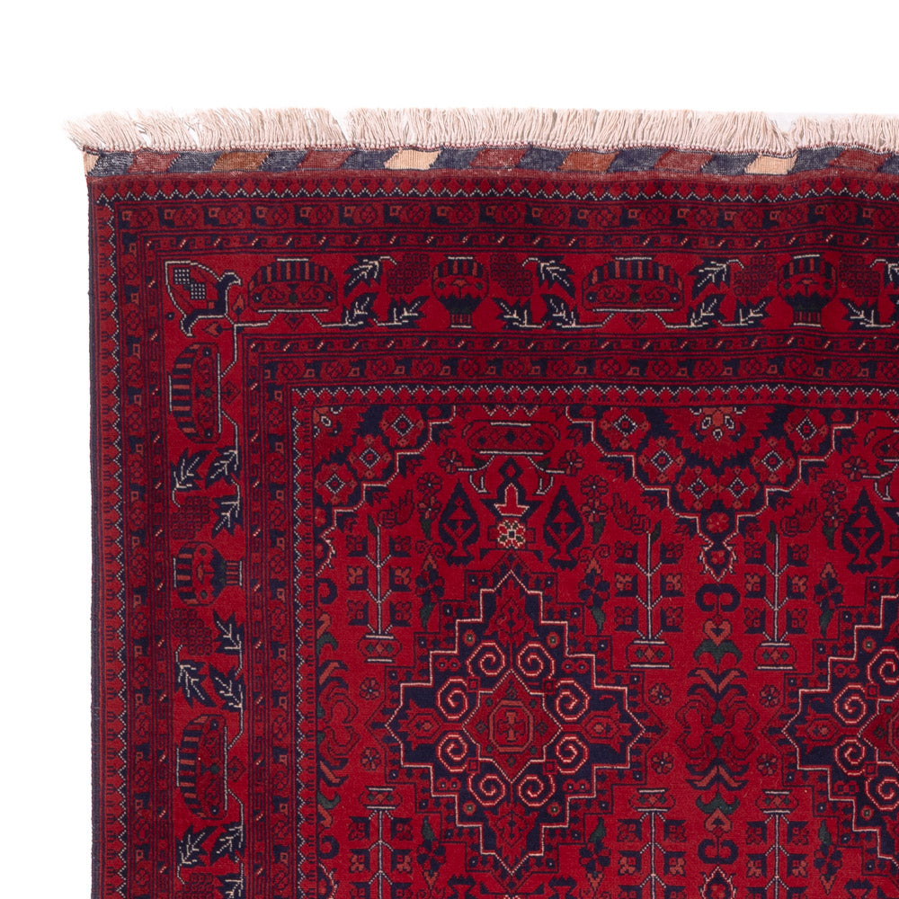 Afghan Rug - Royal - 236 x 170 cm - red