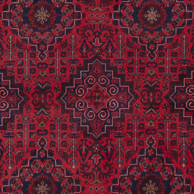 Afghan Rug - Royal - 240 x 169 cm - red