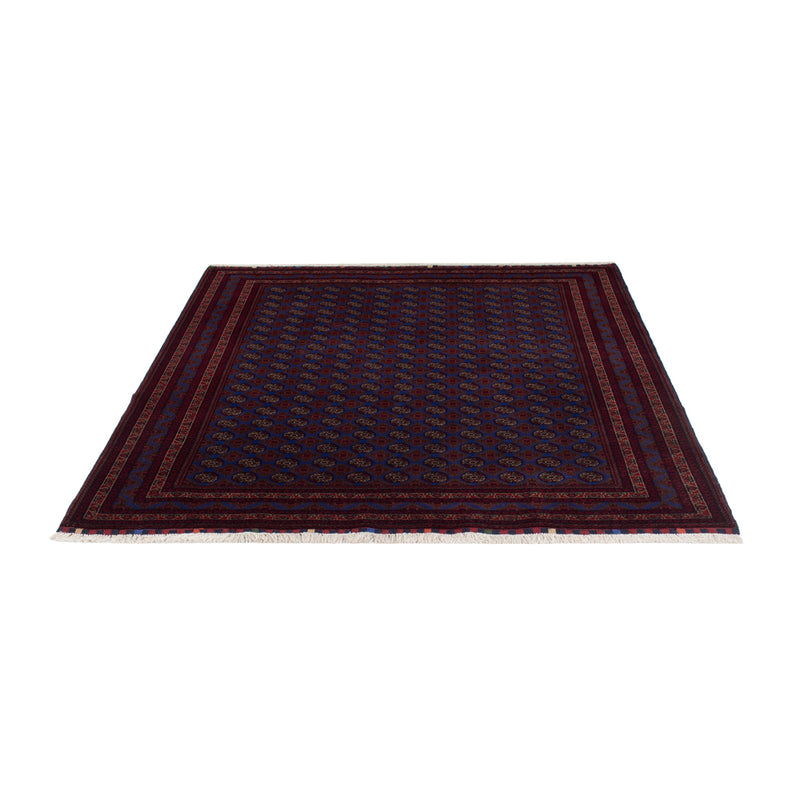 Afghan Rug - Royal - 195 x 151 cm - blue