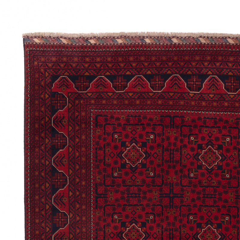 Afghan Rug - Kunduz - Royal - 343 x 247 cm - red