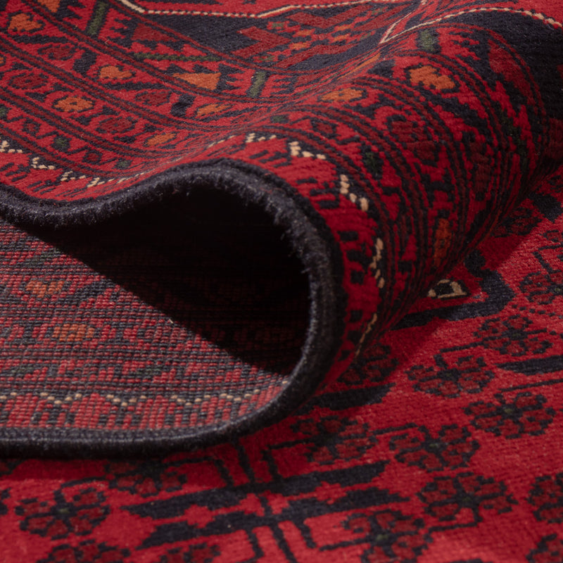 Afghan Rug - Kunduz - Royal - 343 x 247 cm - red