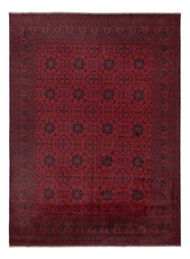 Afghan Rug - Kunduz - 352 x 258 cm - red
