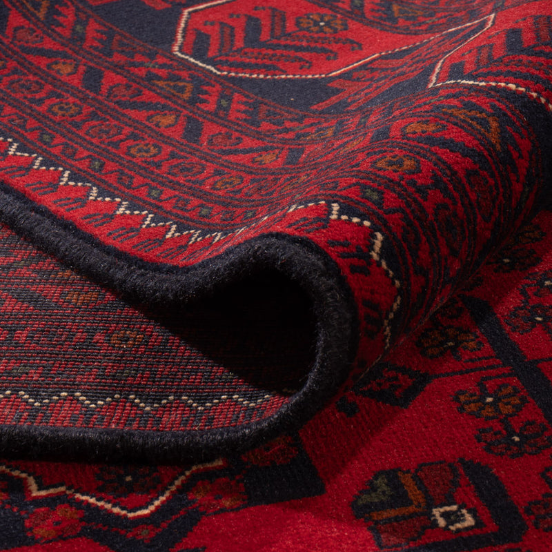 Afghan Rug - Kunduz - 351 x 247 cm - red