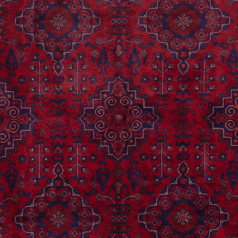 Afghan Rug - Royal - 231 x 167 cm - red