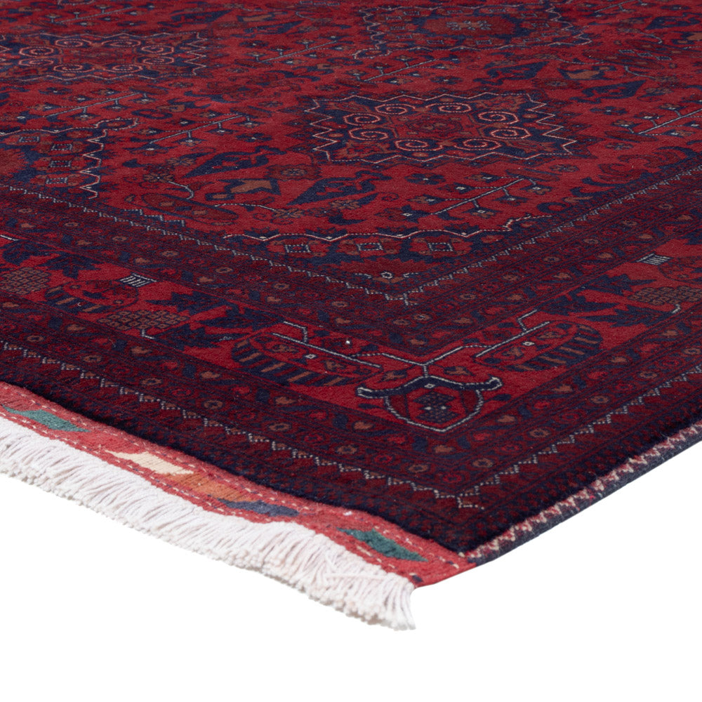 Afghan Rug - Royal - 231 x 167 cm - red