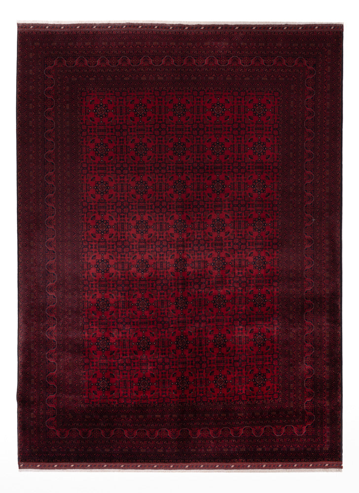 Afghan Rug - Royal - 345 x 252 cm - red