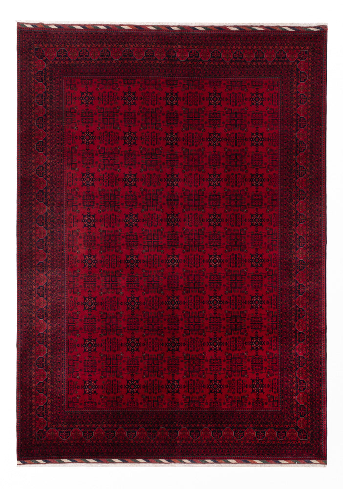 Afghan Rug - Royal - 341 x 248 cm - red