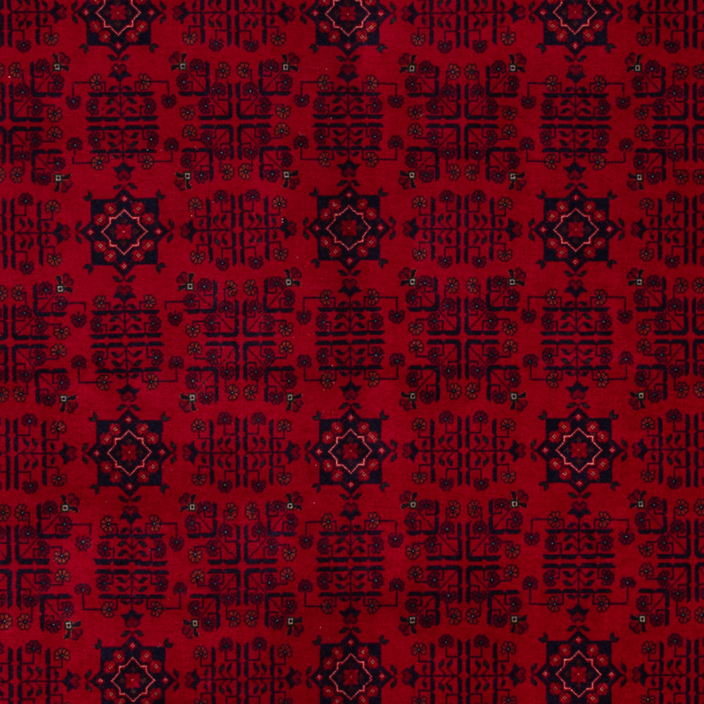 Afghan Rug - Royal - 341 x 248 cm - red