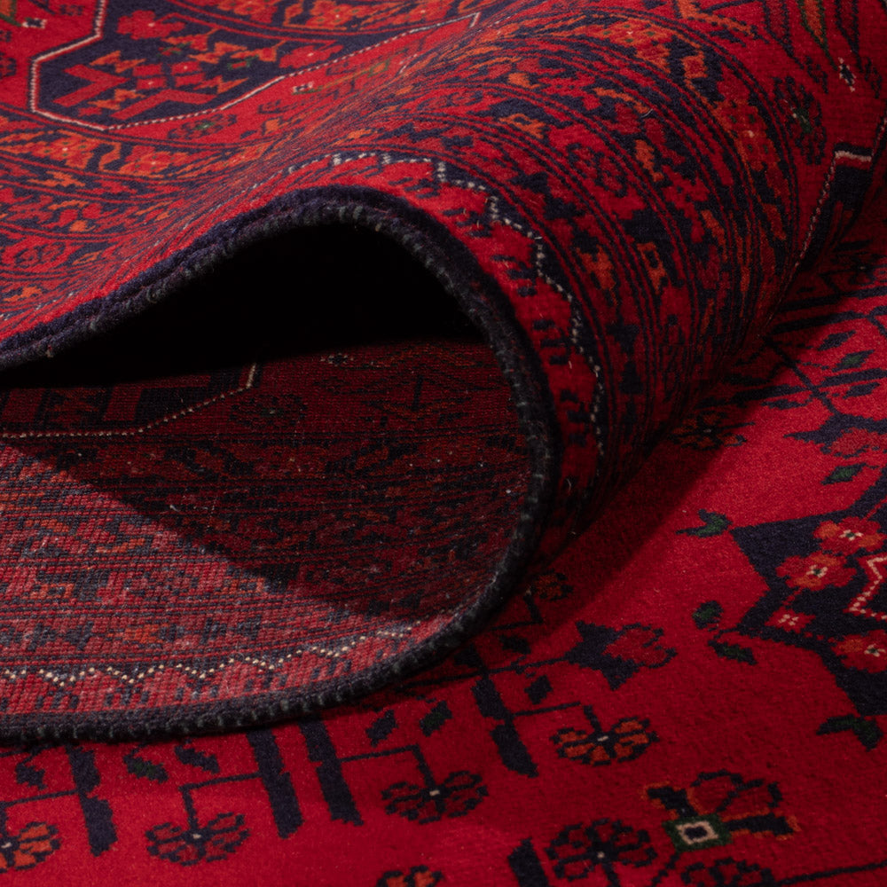Afghan Rug - Royal - 341 x 248 cm - red