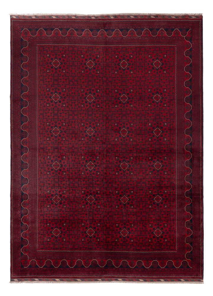 Afghan Rug - Kunduz - 340 x 250 cm - red