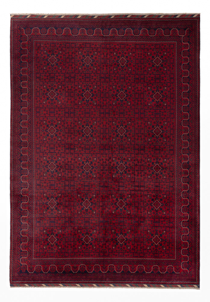 Afghan Rug - Kunduz - 348 x 251 cm - red