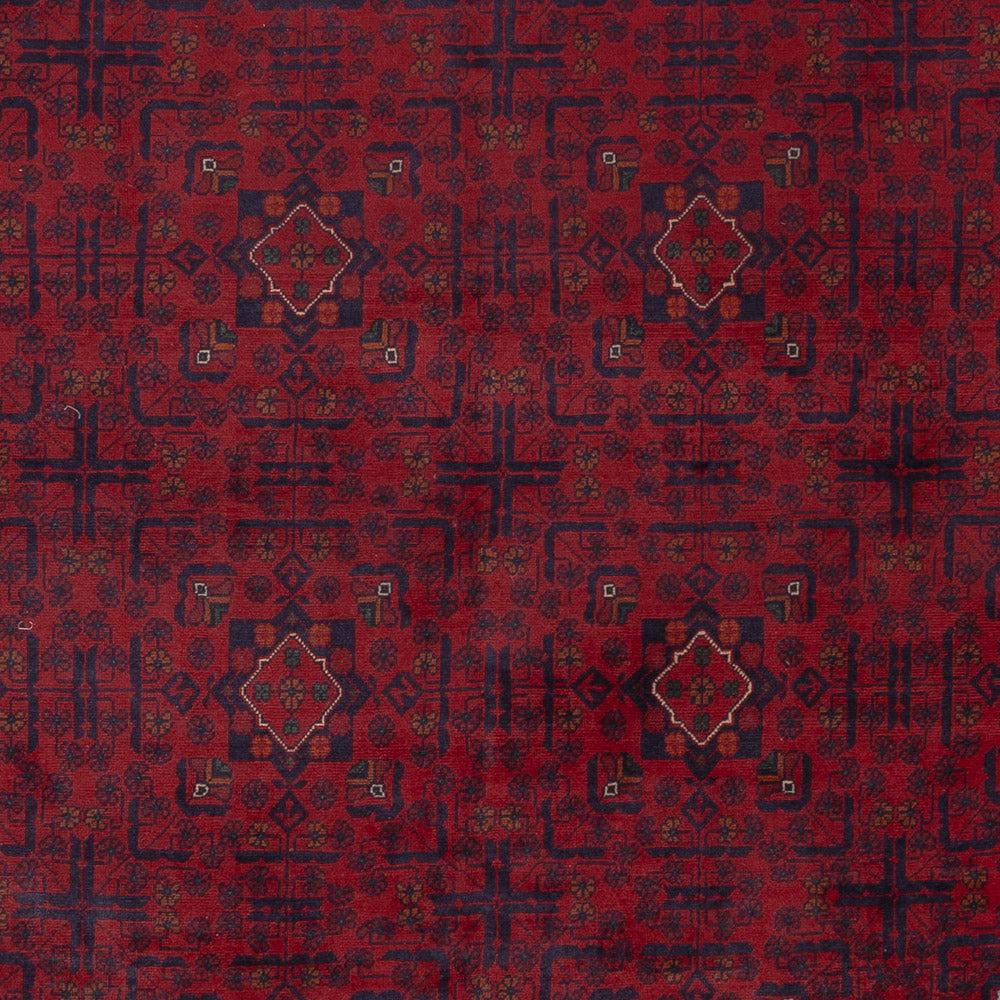 Afghan Rug - Kunduz - 342 x 248 cm - red