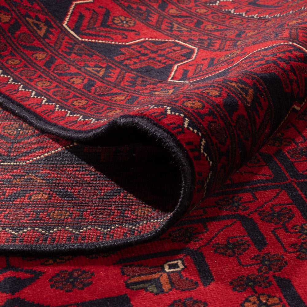 Afghan Rug - Kunduz - 357 x 248 cm - red