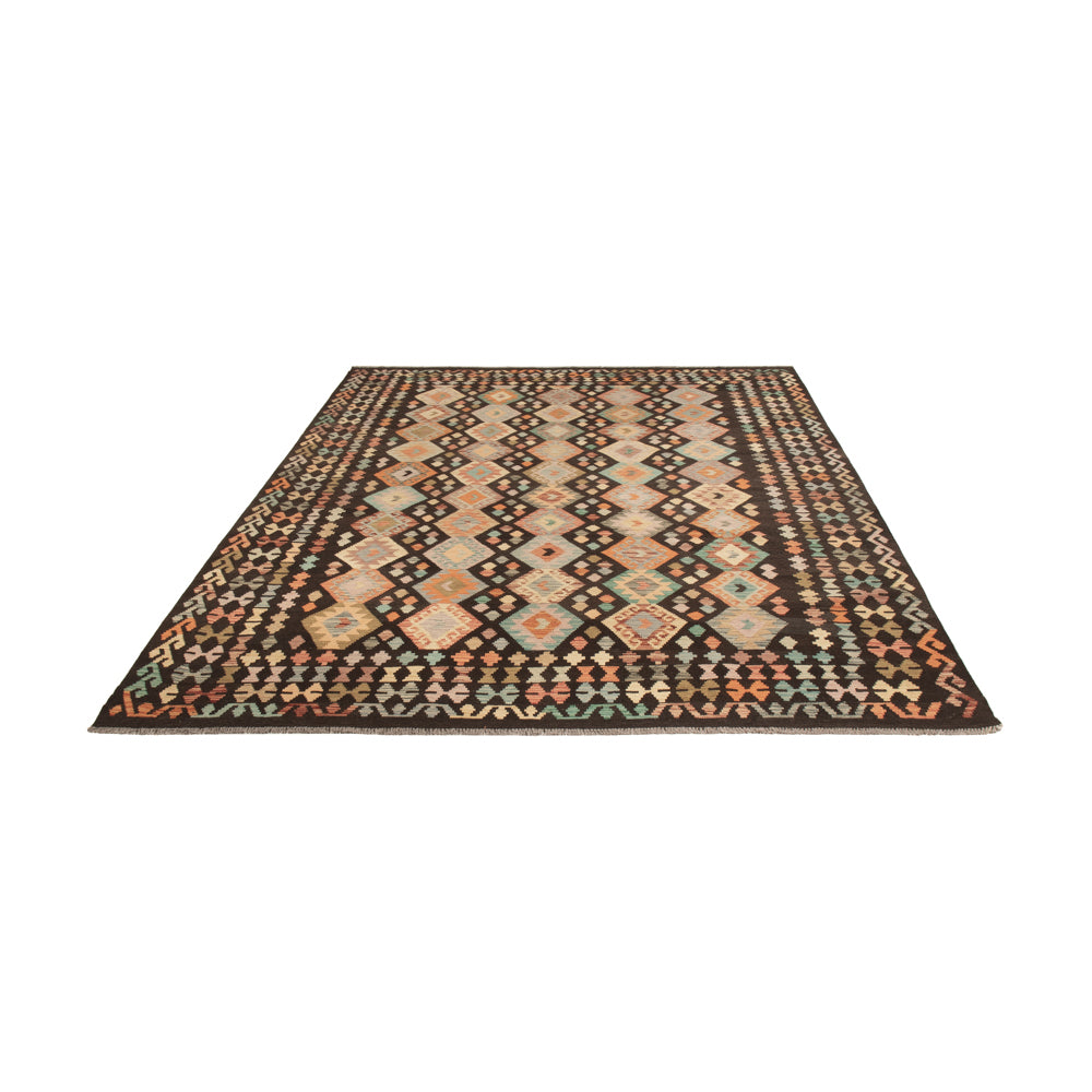 Kelim Rug - Splash - 344 x 250 cm - colorful