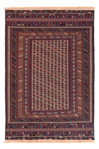 Kelim Rug - Oriental - 186 x 120 cm - multicolored