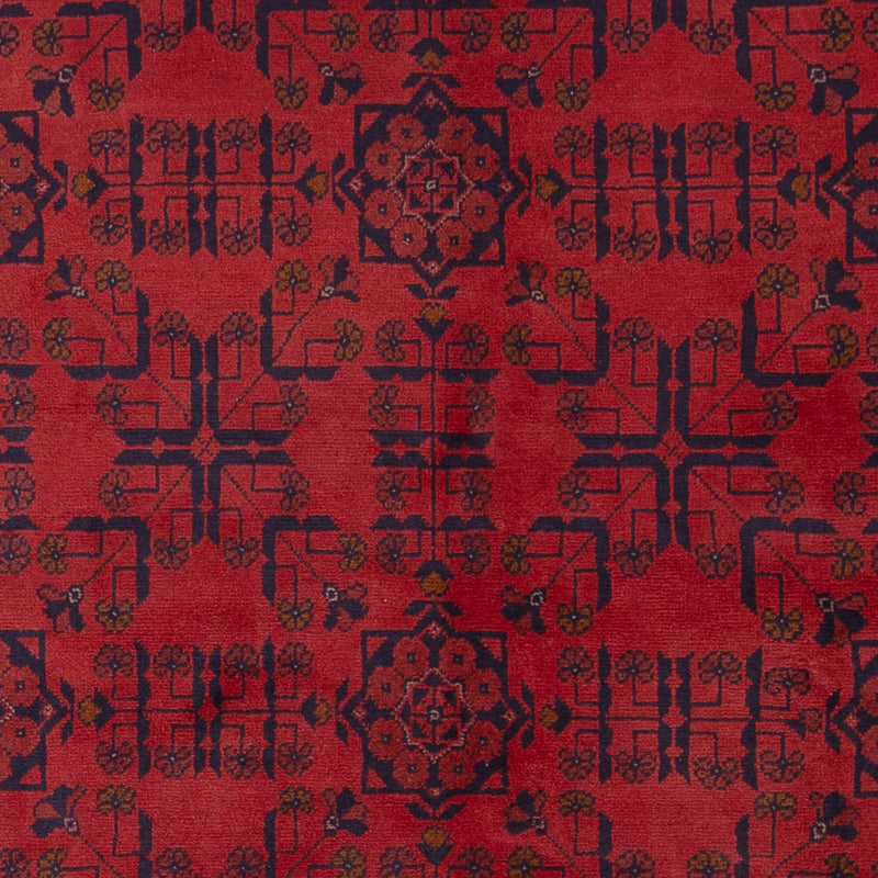 Afghan Rug - Kunduz - 236 x 175 cm - red