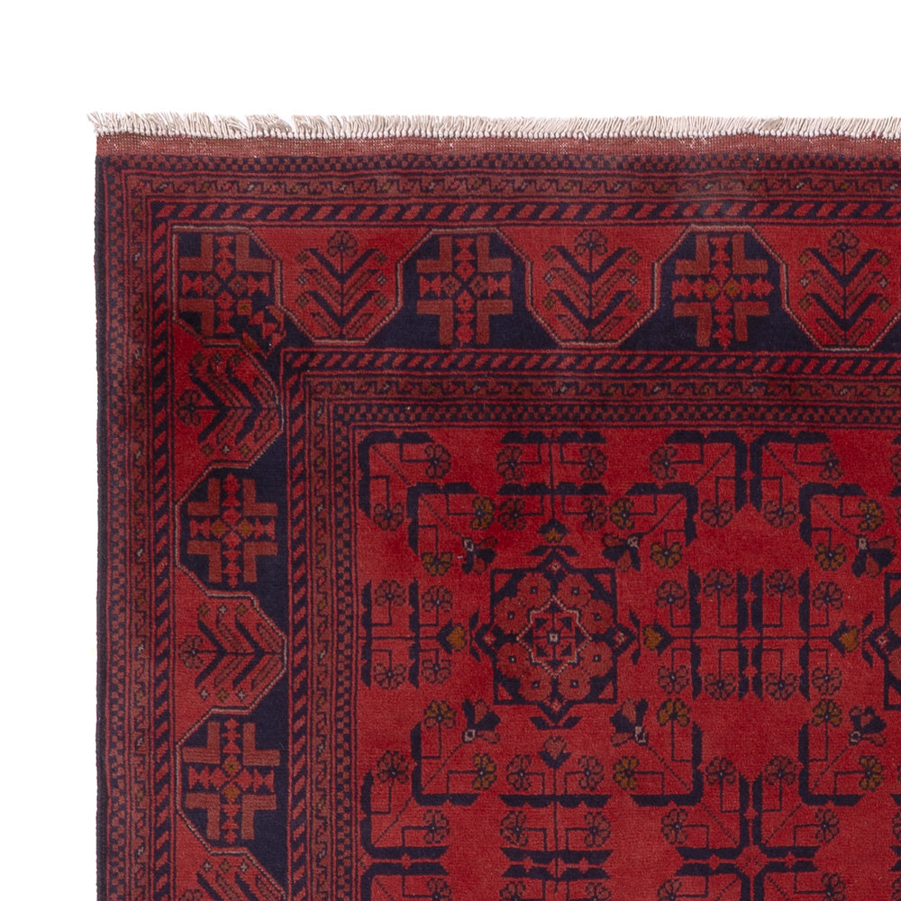 Afghan Rug - Kunduz - 236 x 175 cm - red