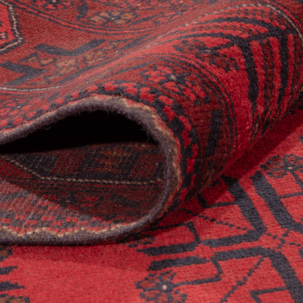 Afghan Rug - Kunduz - 232 x 169 cm - red