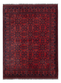 Afghan Rug - Kunduz - 233 x 178 cm - red