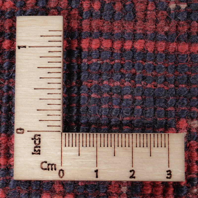 Afghan Rug - Kunduz - 198 x 153 cm - red