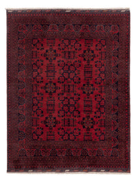 Afghan Rug - Kunduz - 196 x 151 cm - red