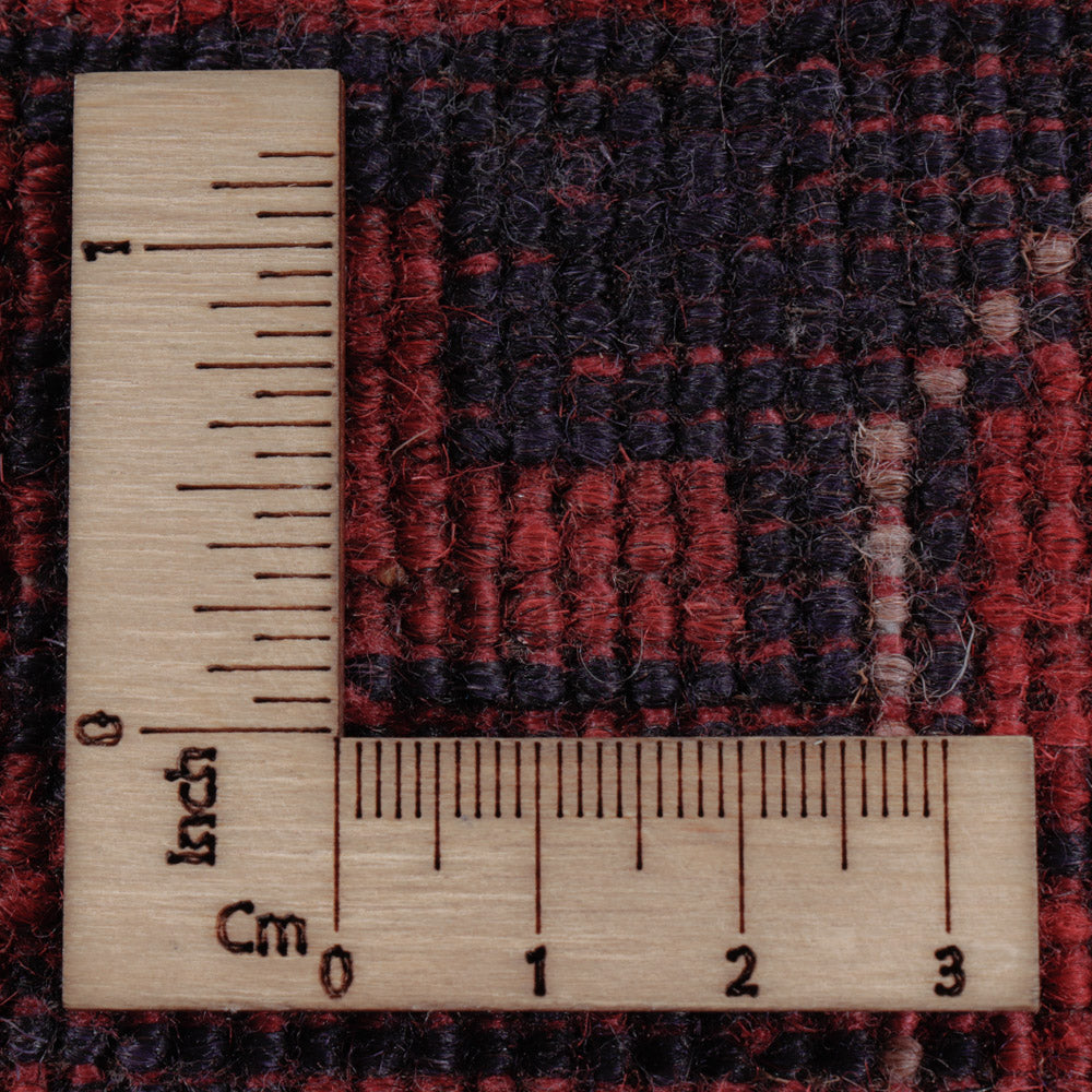 Afghan Rug - Kunduz - 196 x 151 cm - red