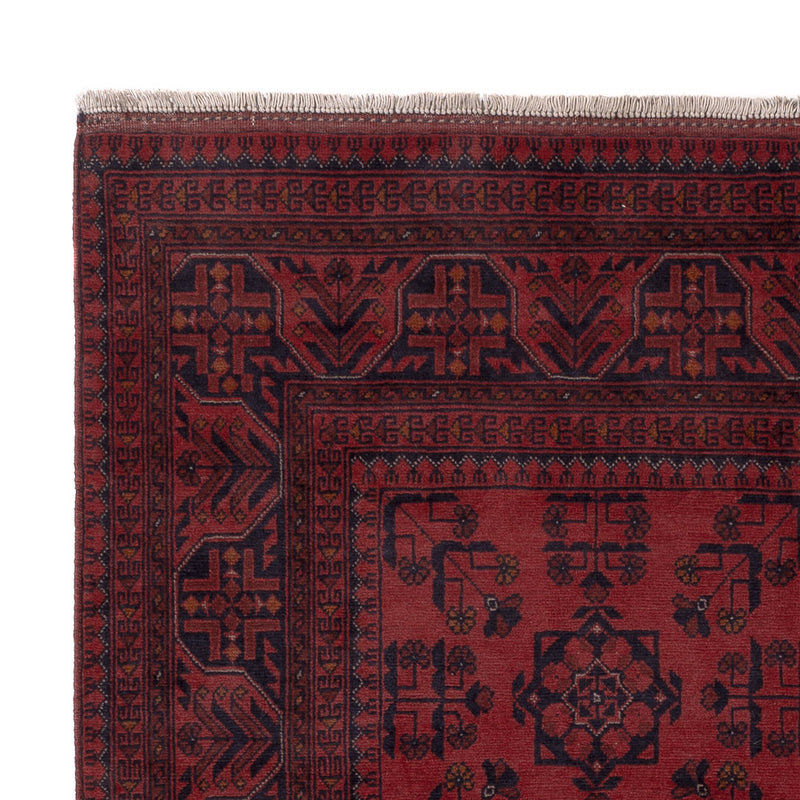 Afghan Rug - Kunduz - 200 x 153 cm - red