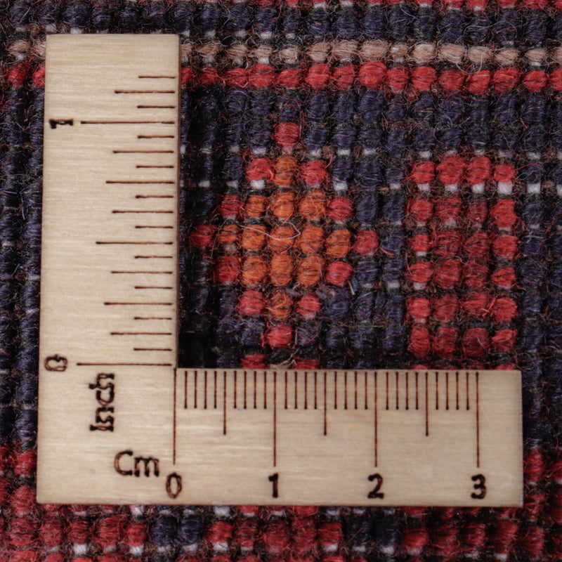 Afghan Rug - Kunduz - 200 x 153 cm - red