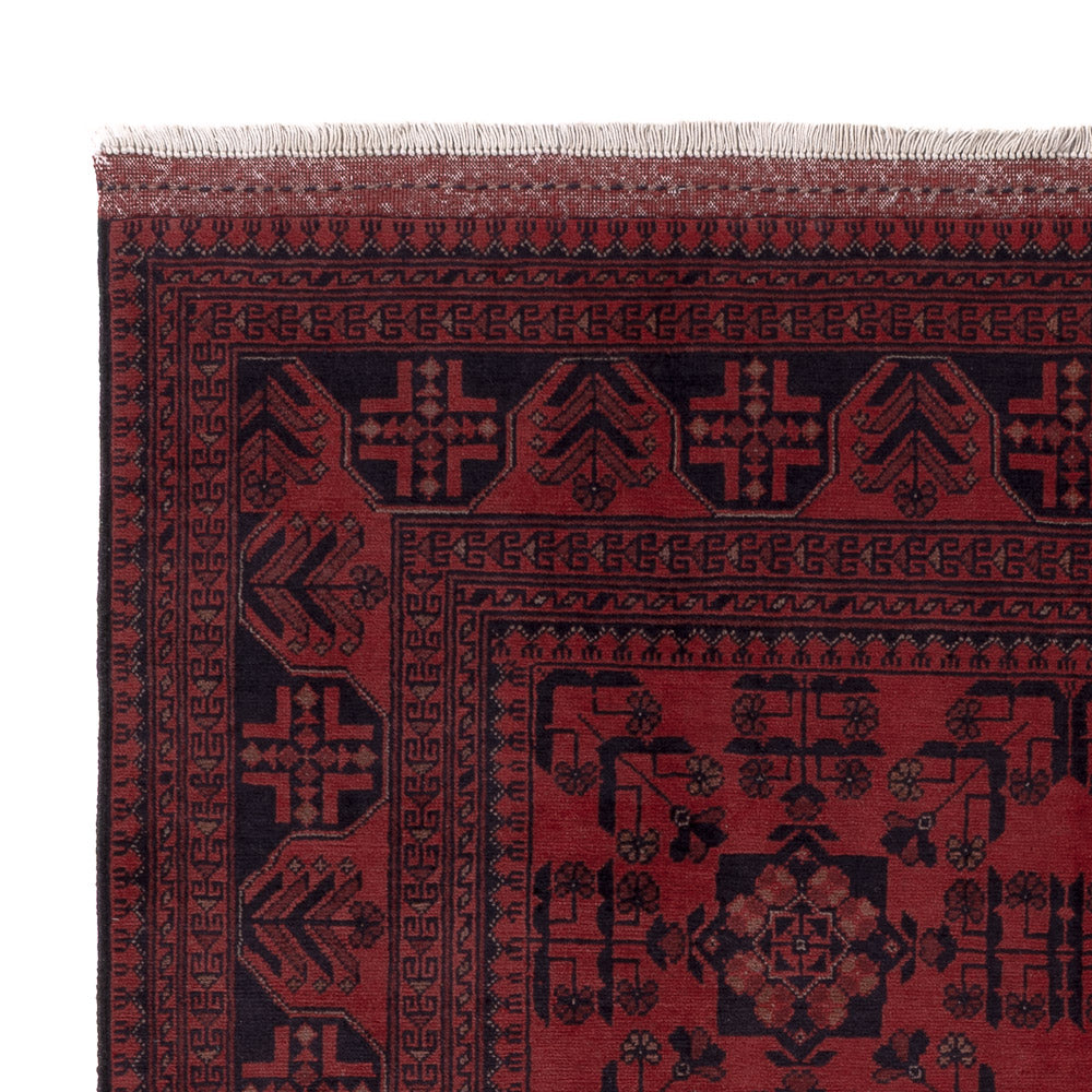 Afghan Rug - Kunduz - 203 x 151 cm - red